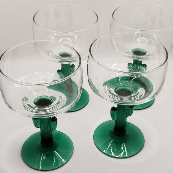 Libbey 3619JS 12 oz. Cactus Margarita glasses shrimp cocktail frozen drinks - Picture 4 of 8